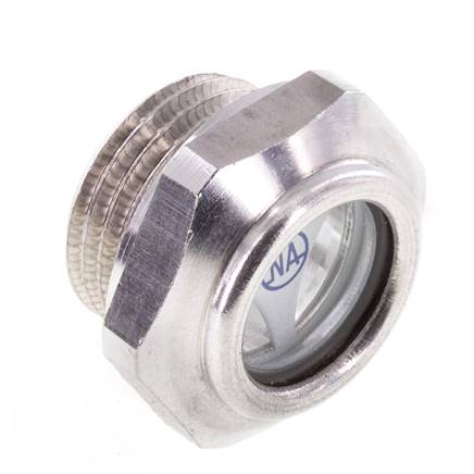 Visor de nivel de aceite G1/2'' con reflector 15bar