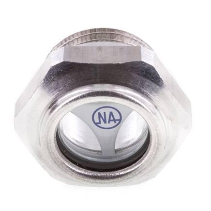 Visor de nivel de aceite G1/2'' con reflector 15bar