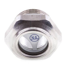 Visor de nivel de aceite G1/2'' con reflector 15bar