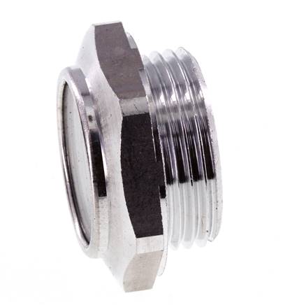 Visor de nivel de aceite G1'' con reflector 15bar
