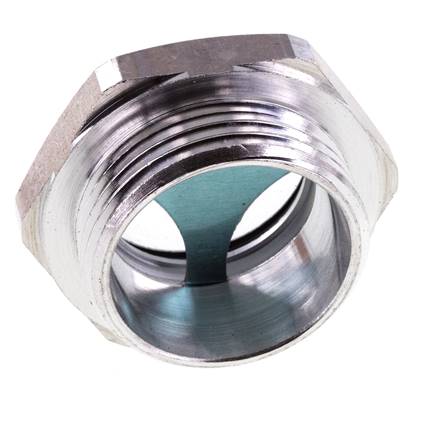 Visor de nivel de aceite G1'' con reflector 15bar