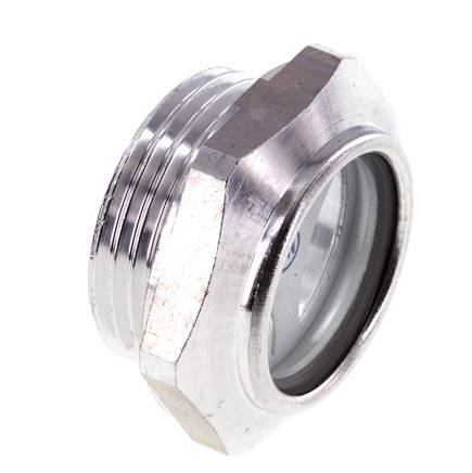Visor de nivel de aceite G1'' con reflector 15bar