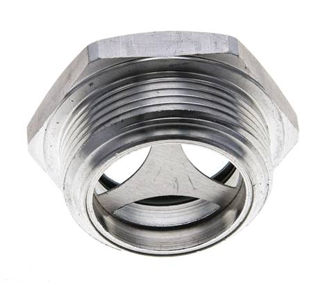 Visor de nivel de aceite G1-1/2'' con reflector 30bar