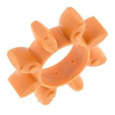 Corona dentada para acoplamiento de garras ROTEX tamaño 24 92 Shore A naranja - KTR