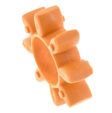 Corona dentada para acoplamiento de garras ROTEX tamaño 24 92 Shore A naranja - KTR