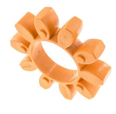 Corona dentada para acoplamiento de garras ROTEX tamaño 75 92 Shore A naranja - KTR