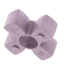 Corona dentada para acoplamiento de garras ROTEX tamaño 14 98 Shore A violeta - KTR