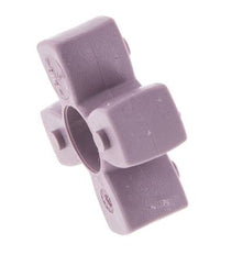 Corona dentada para acoplamiento de garras ROTEX tamaño 14 98 Shore A violeta - KTR