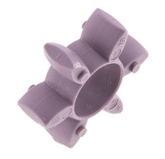 Corona dentada para acoplamiento de garras ROTEX tamaño 19 98 Shore A violeta - KTR