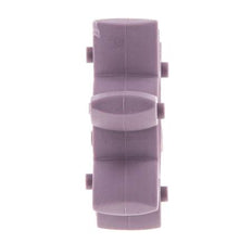 Corona dentada para acoplamiento de garras ROTEX tamaño 19 98 Shore A violeta - KTR