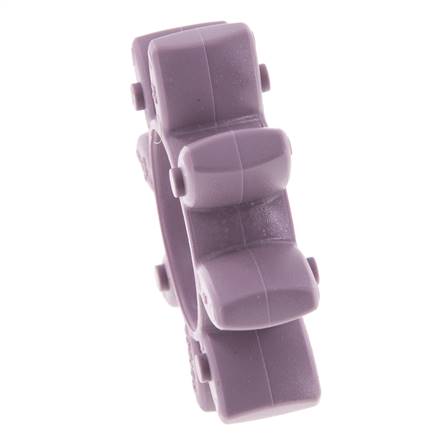 Corona dentada para acoplamiento de garras ROTEX tamaño 24 98 Shore A violeta - KTR