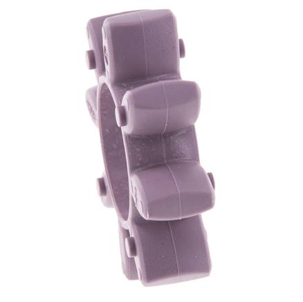 Corona dentada para acoplamiento de garras ROTEX tamaño 24 98 Shore A violeta - KTR
