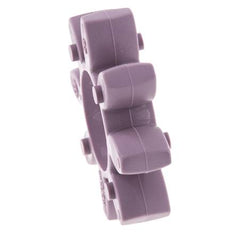 Corona dentada para acoplamiento de garras ROTEX tamaño 28 98 Shore A violeta - KTR