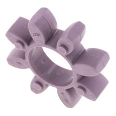 Corona dentada para acoplamiento de garras ROTEX tamaño 28 98 Shore A violeta - KTR
