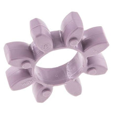 Corona dentada para acoplamiento de garras ROTEX tamaño 38 98 Shore A violeta - KTR