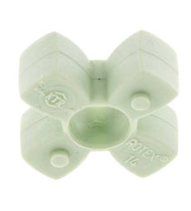 Corona dentada para acoplamiento de garras ROTEX tamaño 14 64 Shore D verde - KTR