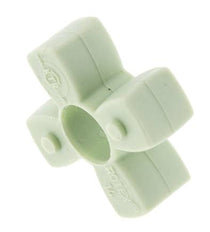 Corona dentada para acoplamiento de garras ROTEX tamaño 14 64 Shore D verde - KTR