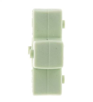 Corona dentada para acoplamiento de garras ROTEX tamaño 14 64 Shore D verde - KTR