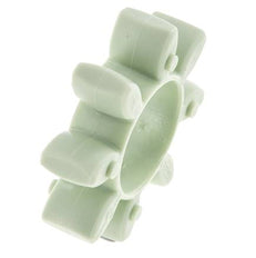 Corona dentada para acoplamiento de garras ROTEX tamaño 24 64 Shore D verde - KTR