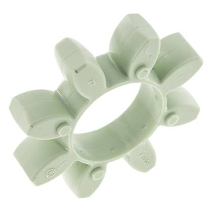 Corona dentada para acoplamiento de garras ROTEX tamaño 42 64 Shore D verde - KTR