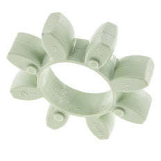 Corona dentada para acoplamiento de garras ROTEX tamaño 42 64 Shore D verde - KTR
