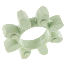 Corona dentada para acoplamiento de garras ROTEX tamaño 48 64 Shore D verde - KTR