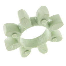 Corona dentada para acoplamiento de garras ROTEX tamaño 48 64 Shore D verde - KTR
