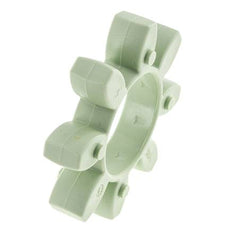 Corona dentada para acoplamiento de garras ROTEX tamaño 55 64 Shore D verde - KTR