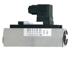 Interruptor de caudal de área variable para aceite 20-60 l/min 300 bar G1'' de acero inoxidable