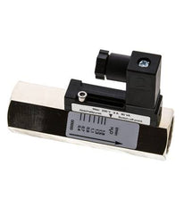 Interruptor de caudal de área variable para agua 0.4-1.8 l/min 300 bar G1/2'' de latón