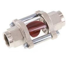 G1/2'' indicador de caudal de latón con rodete 1.3-6.3 l/min 25 bar