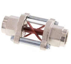 G1/2'' indicador de caudal de latón con rodete 1.3-6.3 l/min 25 bar
