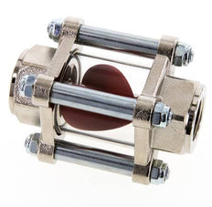 G3/4'' indicador de caudal de latón con rodete 1.6-17 l/min 25 bar