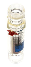 Caudalímetro de área variable G1'' de plástico para agua 2-20 l/min