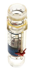 Caudalímetro de área variable G1'' de plástico para agua 10-80 l/min