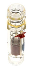 Caudalímetro de área variable G1'' de plástico para agua 10-80 l/min