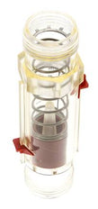 Caudalímetro de área variable G1'' de plástico para agua 20-100 l/min