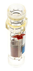 Caudalímetro de área variable G1'' de plástico para agua 20-100 l/min