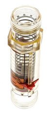 Caudalímetro de área variable G1'' de plástico para aceite 100 cSt 2-30 l/min