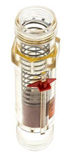 Caudalímetro de área variable G1'' de plástico para aceite 100 cSt 2-30 l/min