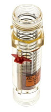 Caudalímetro de área variable G1'' de plástico para aceite 100 cSt 2-30 l/min
