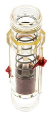 Caudalímetro de área variable G1'' de plástico para aceite 100 cSt 10-75 l/min