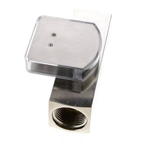 Caudalímetro de área variable G1'' de latón para aceite 0.1-0.8 l/min 250 bar