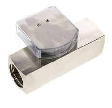 Caudalímetro de área variable G1'' de latón para aceite 0.5-1.5 l/min 250 bar