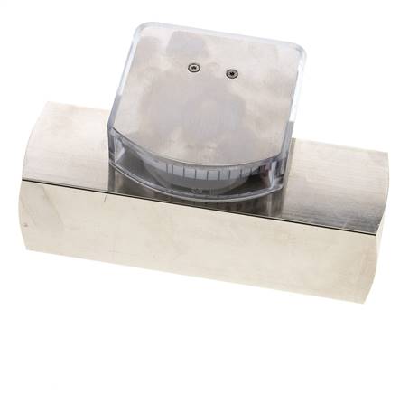 Caudalímetro de área variable G1'' de latón para aceite 0.5-1.5 l/min 250 bar