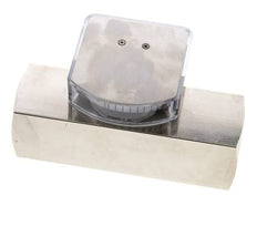 Caudalímetro de área variable G1'' de latón para aceite 0.5-1.5 l/min 250 bar