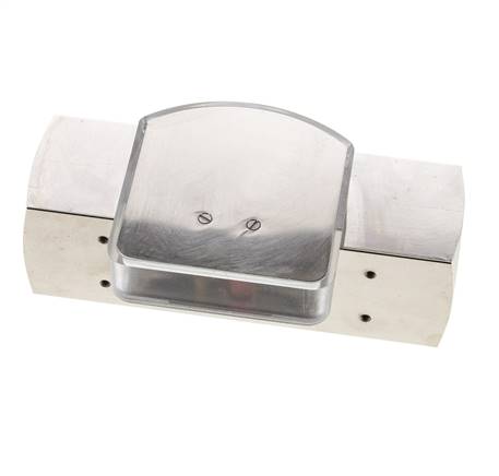 Caudalímetro de área variable G1'' de latón para aceite 2-8 l/min 250 bar