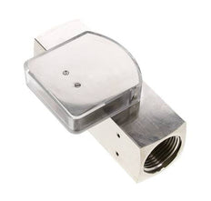 Caudalímetro de área variable G1'' de latón para aceite 2-8 l/min 250 bar
