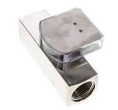 Caudalímetro de área variable G1'' de latón para aceite 3-10 l/min 250 bar