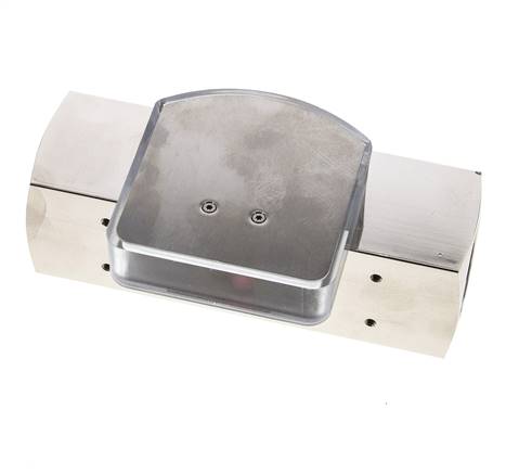Caudalímetro de área variable G1'' de latón para aceite 3-10 l/min 250 bar
